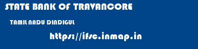 STATE BANK OF TRAVANCORE  TAMIL NADU DINDIGUL    ifsc code